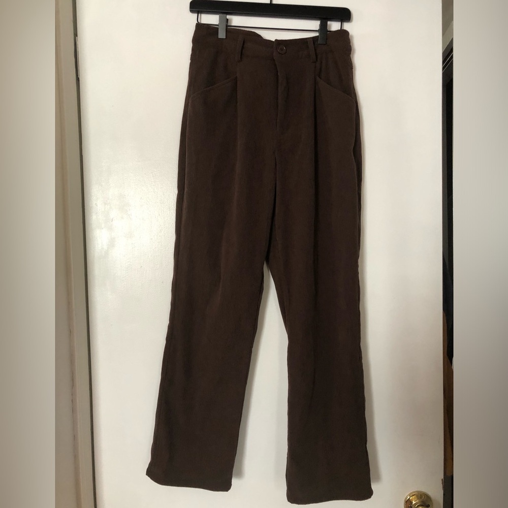Lulus brown corduroy pants